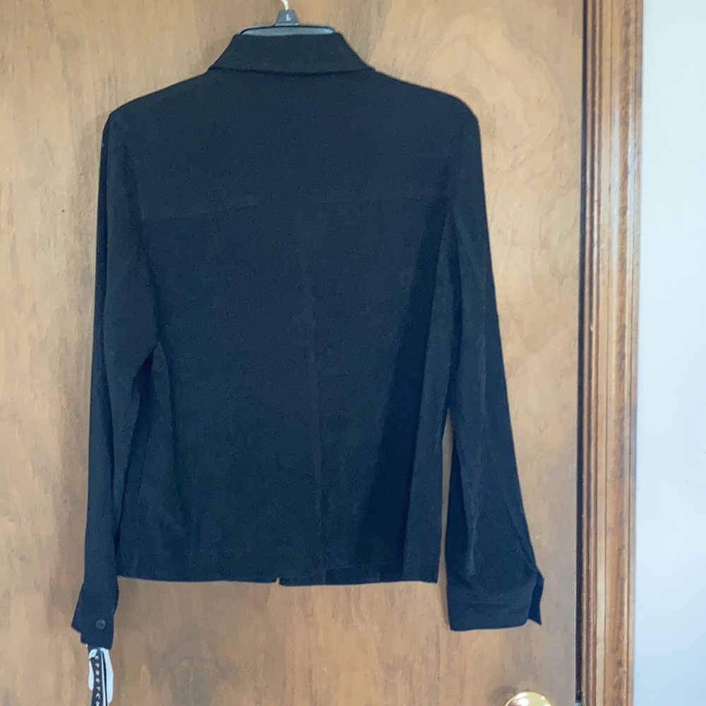 Vintage Norton McNaughton black zip front jacket - Picture 16 of 17